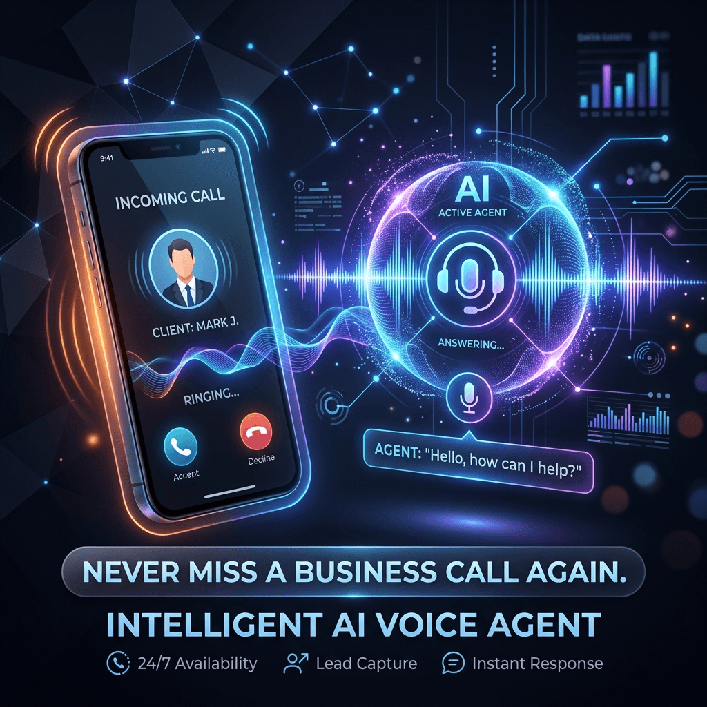 The Death of the Missed Call: Why Modern Businesses are Switching to AI Voice Agents Cover Image